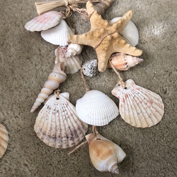 2 for $12! Seashell and raffia hanging doorway decor (set of 2) - Picture 9 of 14